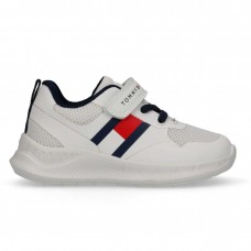 TOMMY HILFIGER αθλητικό αγόρι T1X9-34369-1843100 λευκό
